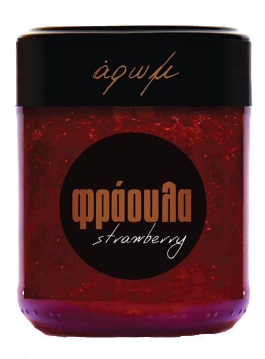 Σύντομη περιγραφή: Μια αυθεντική χειροποίητη μαρμελάδα φράουλας με πλούσιο άρωμα και φυσική γλύκα, φτιαγμένη με φρέσκες ελληνικές φράουλες εποχής.
