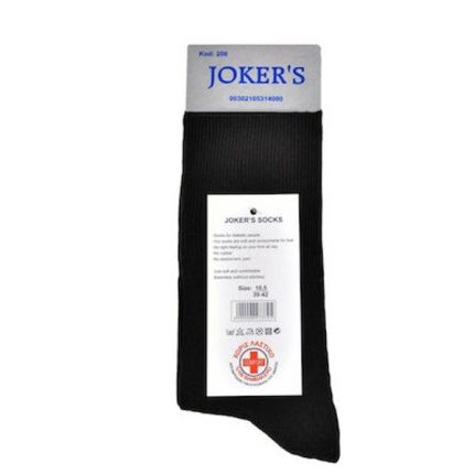 jokers ανδρικη κλασικη βαμβακερη καλτσα χωρισ λαστχο