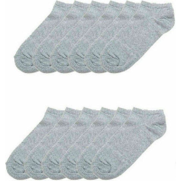σετ κοντα γκρι καλτσακια unisex 1…
